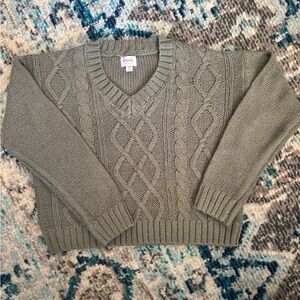 Girls Cable Knit Sweater size 8